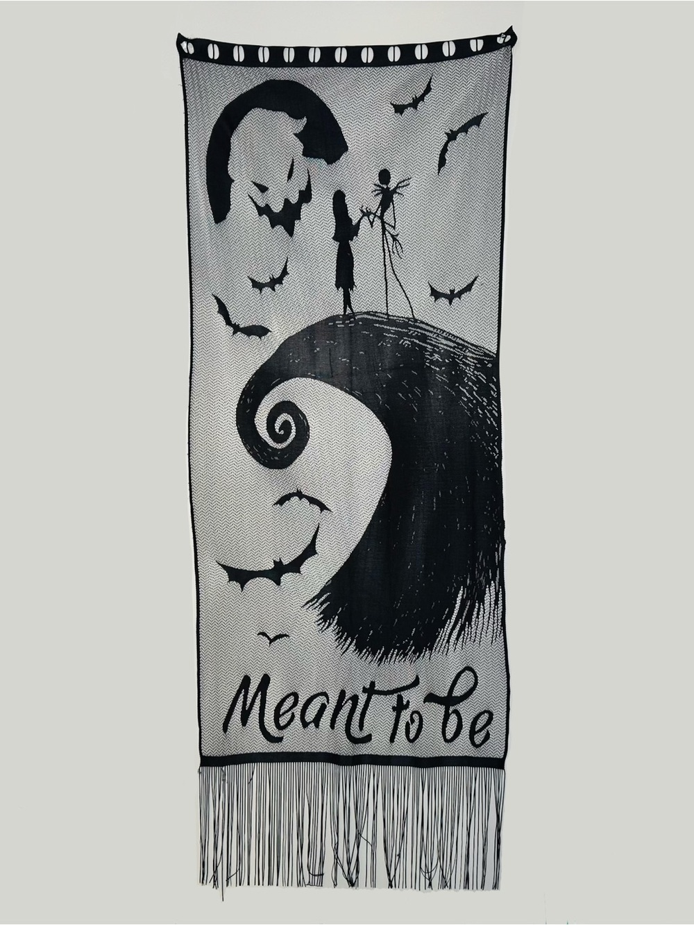 Disney The Nightmare Before Christmas Lace Wall Panel Flag 80 in H x 30 in W